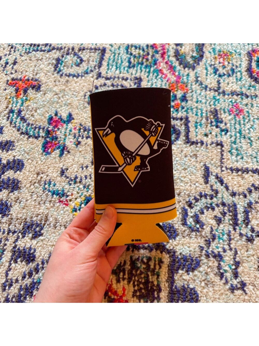 NWOT ✨ Wincraft Pittsburgh Penguins Slim Can Koozie NHL Made in USA